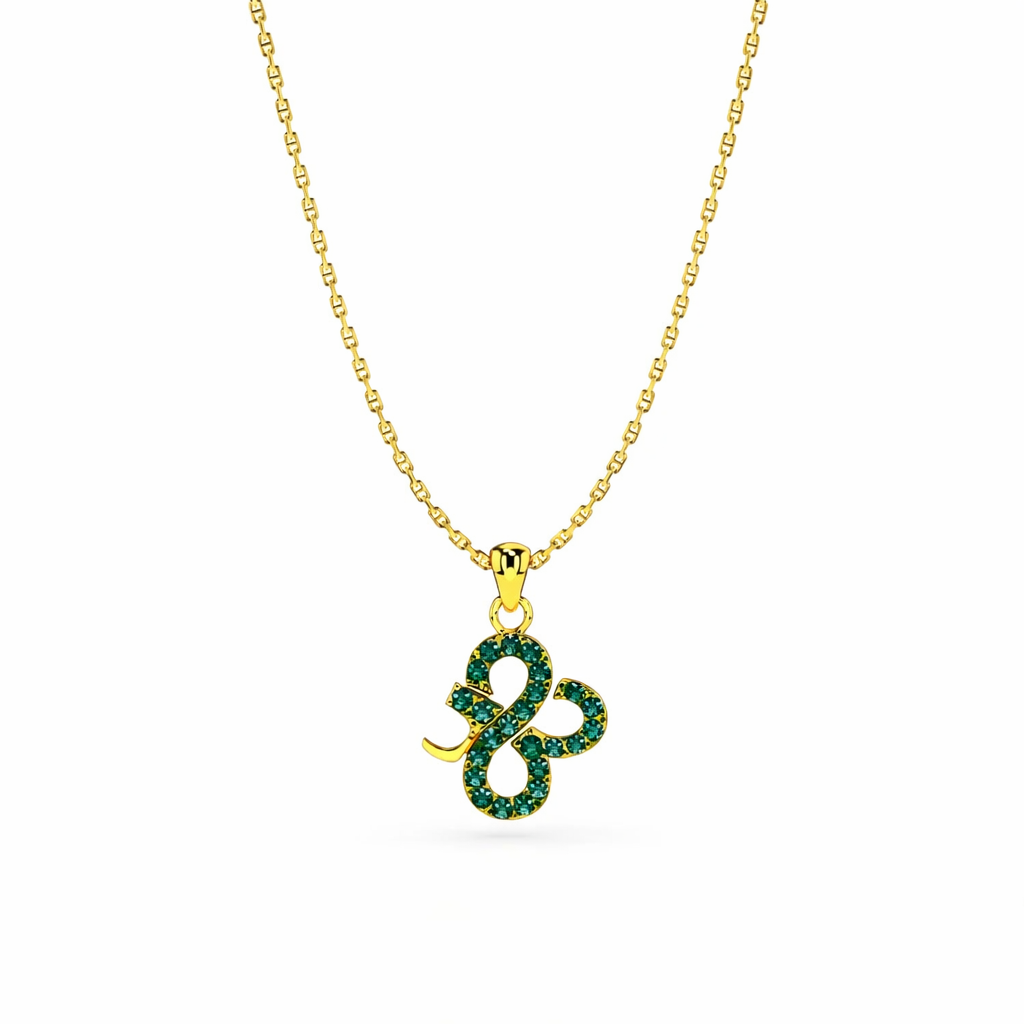 MINI MIRACLE NECKLACE - Emerald