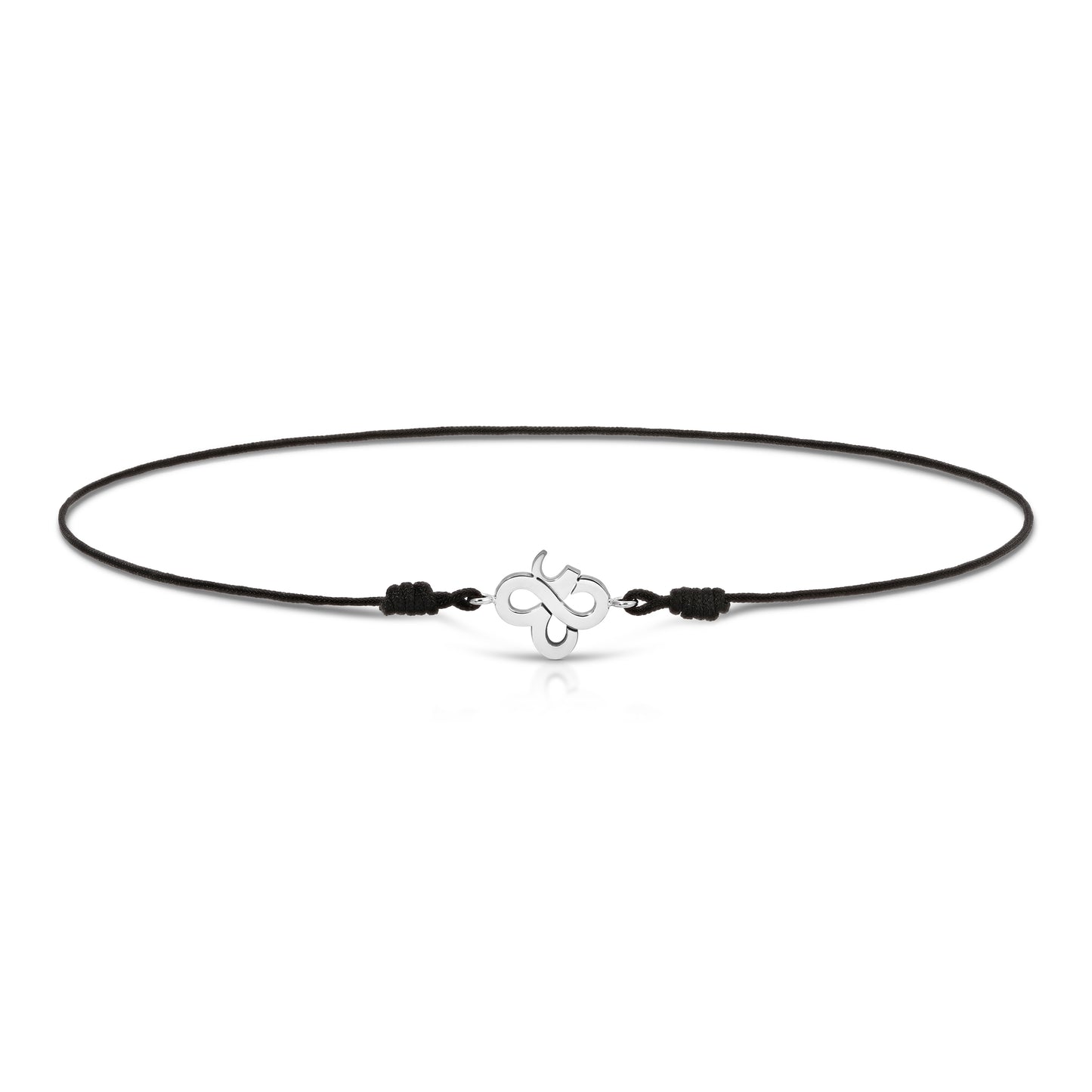 MINI MIRACLE CORD BRACELET - White Gold