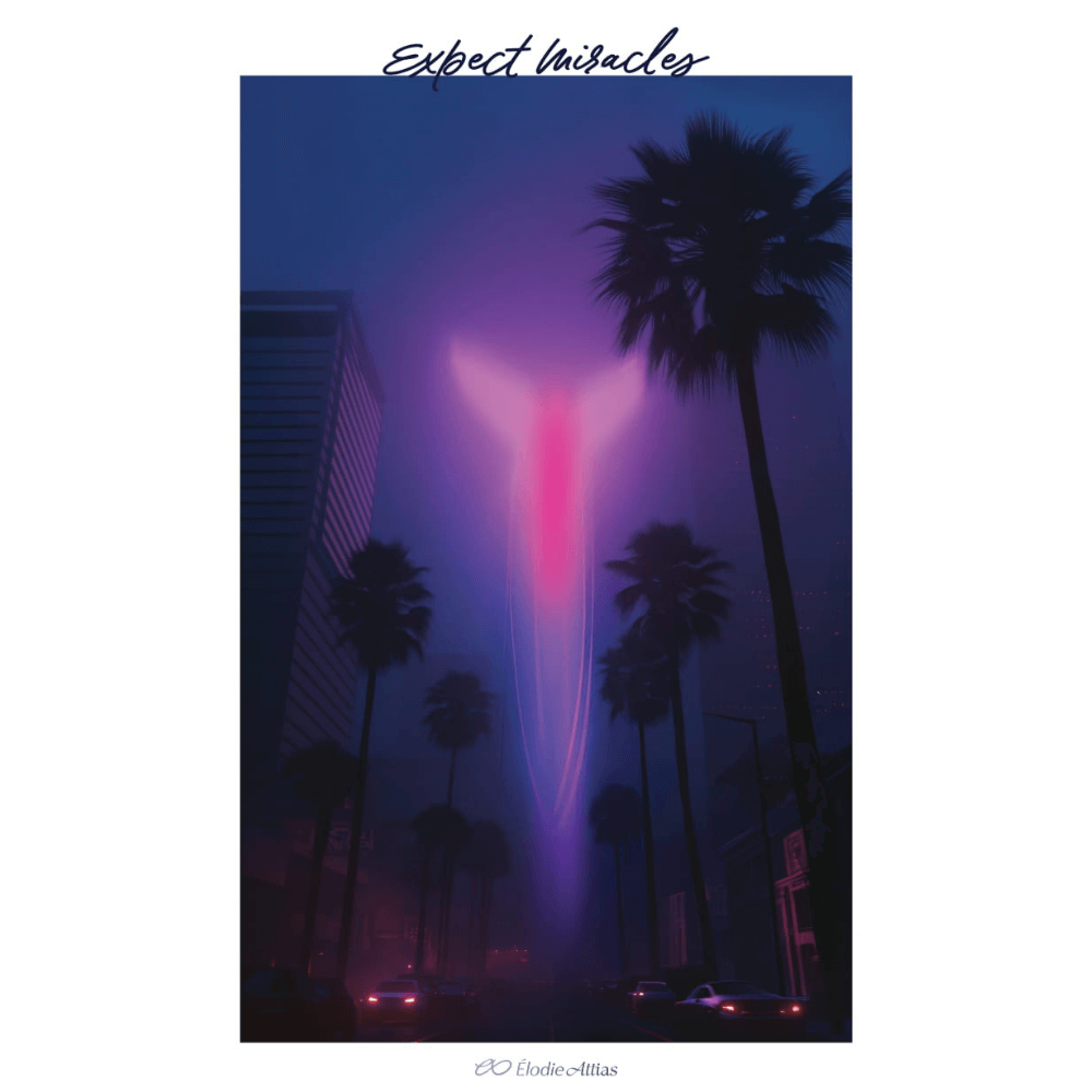 EXPECT MIRACLES POSTCARD