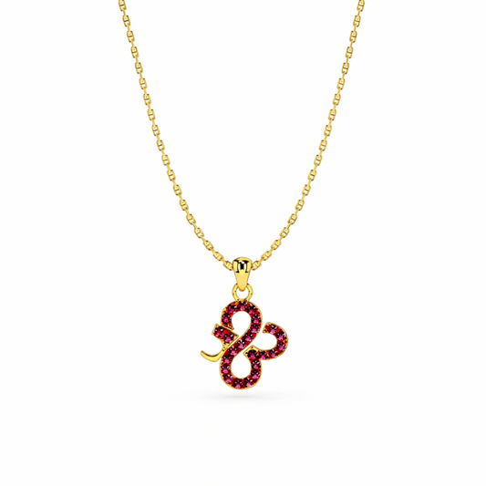 MINI MIRACLE NECKLACE - Ruby