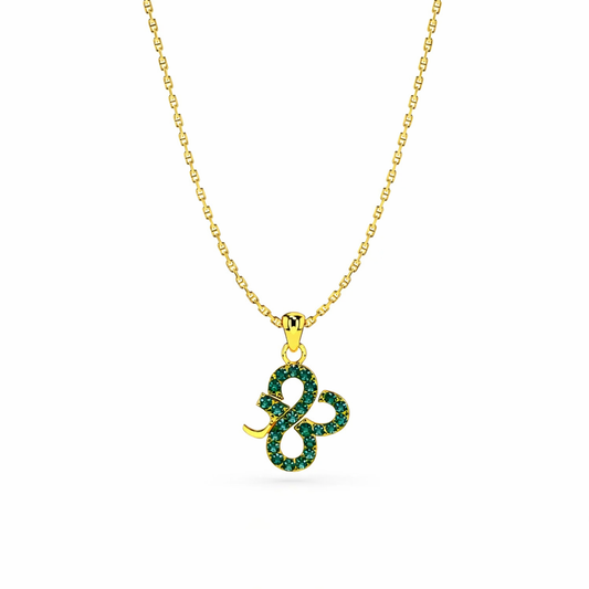 MINI MIRACLE NECKLACE - Emerald