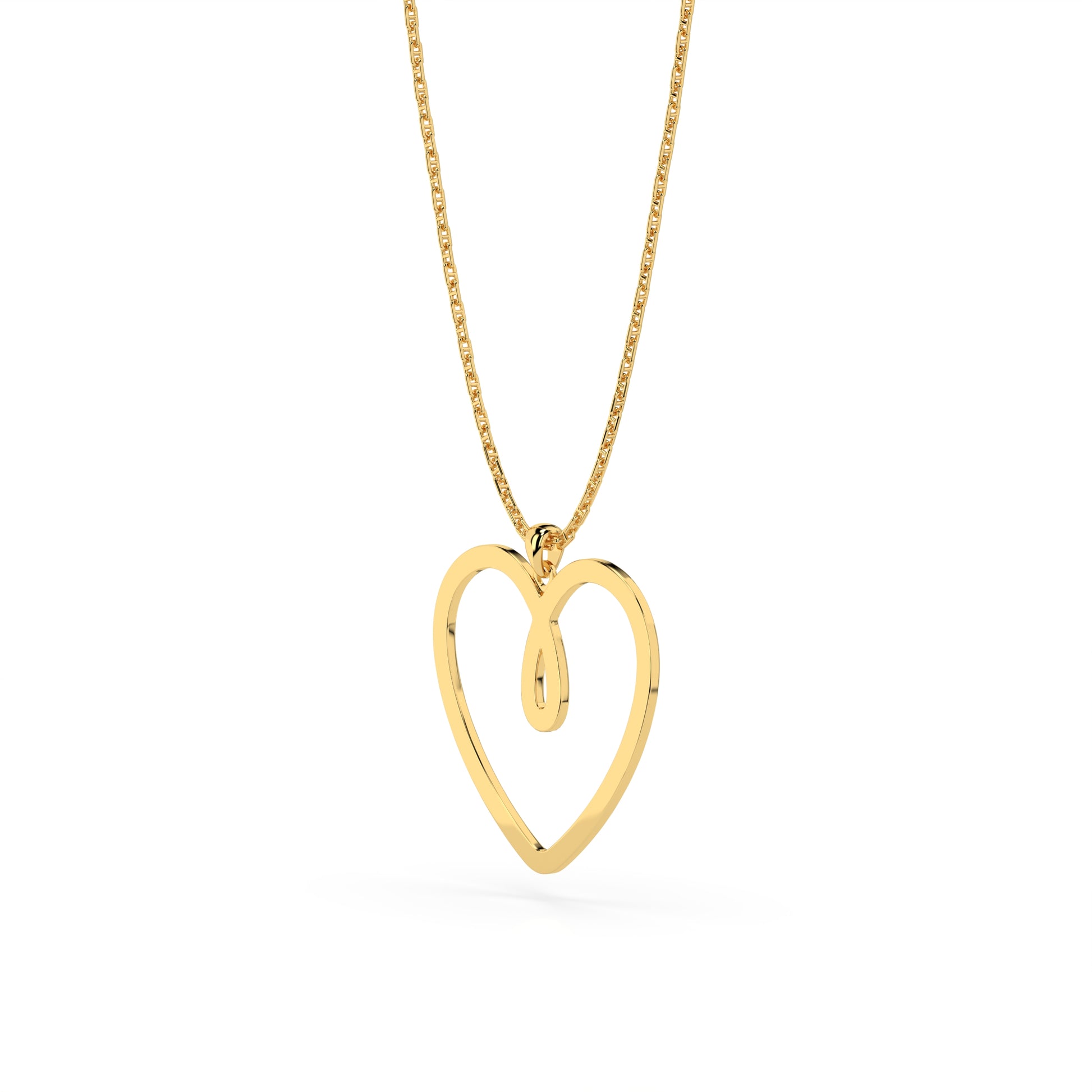 MAXI ONE HEART GOLD - Elodie Attias Paris