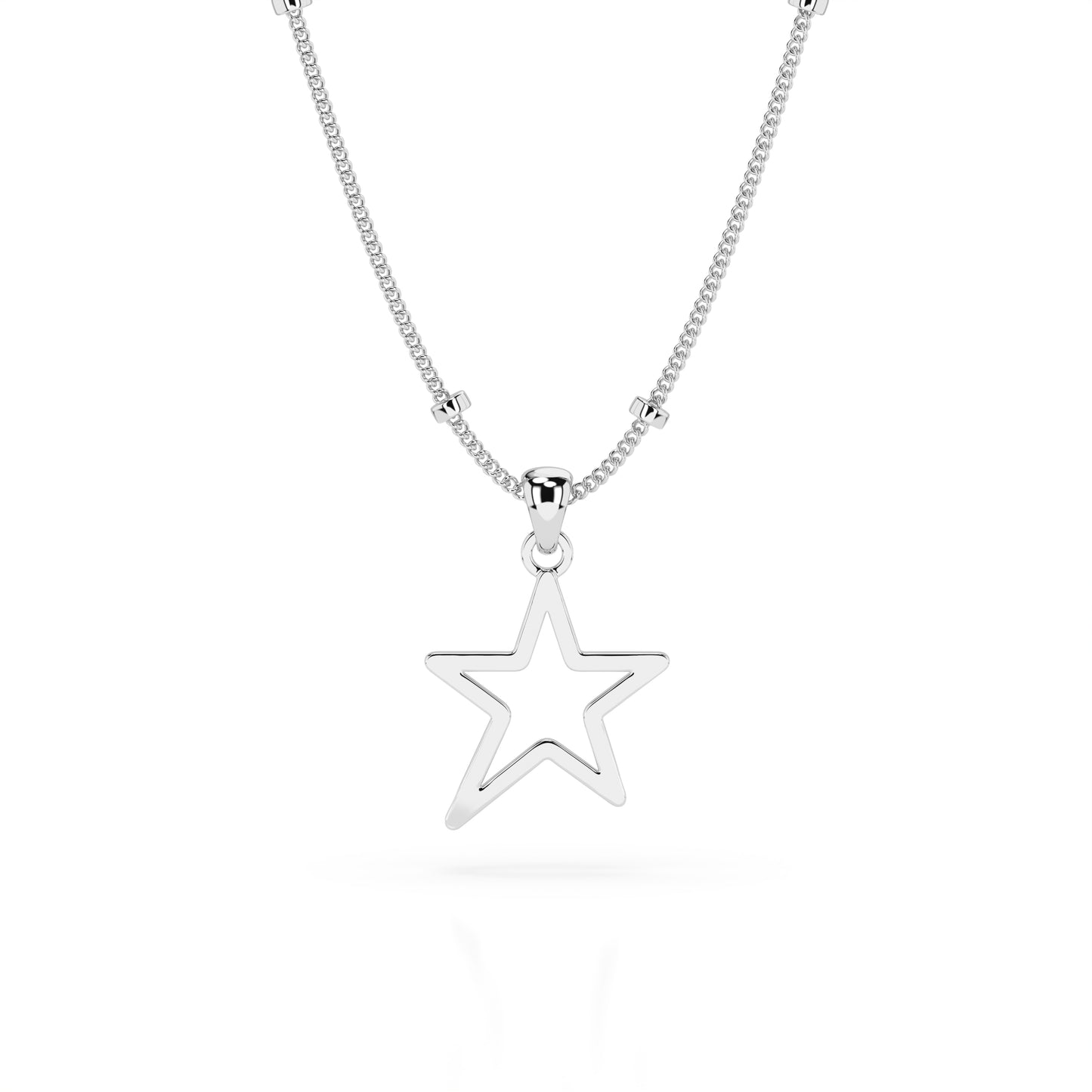 MAXI NORTH STAR - Sterling Silver