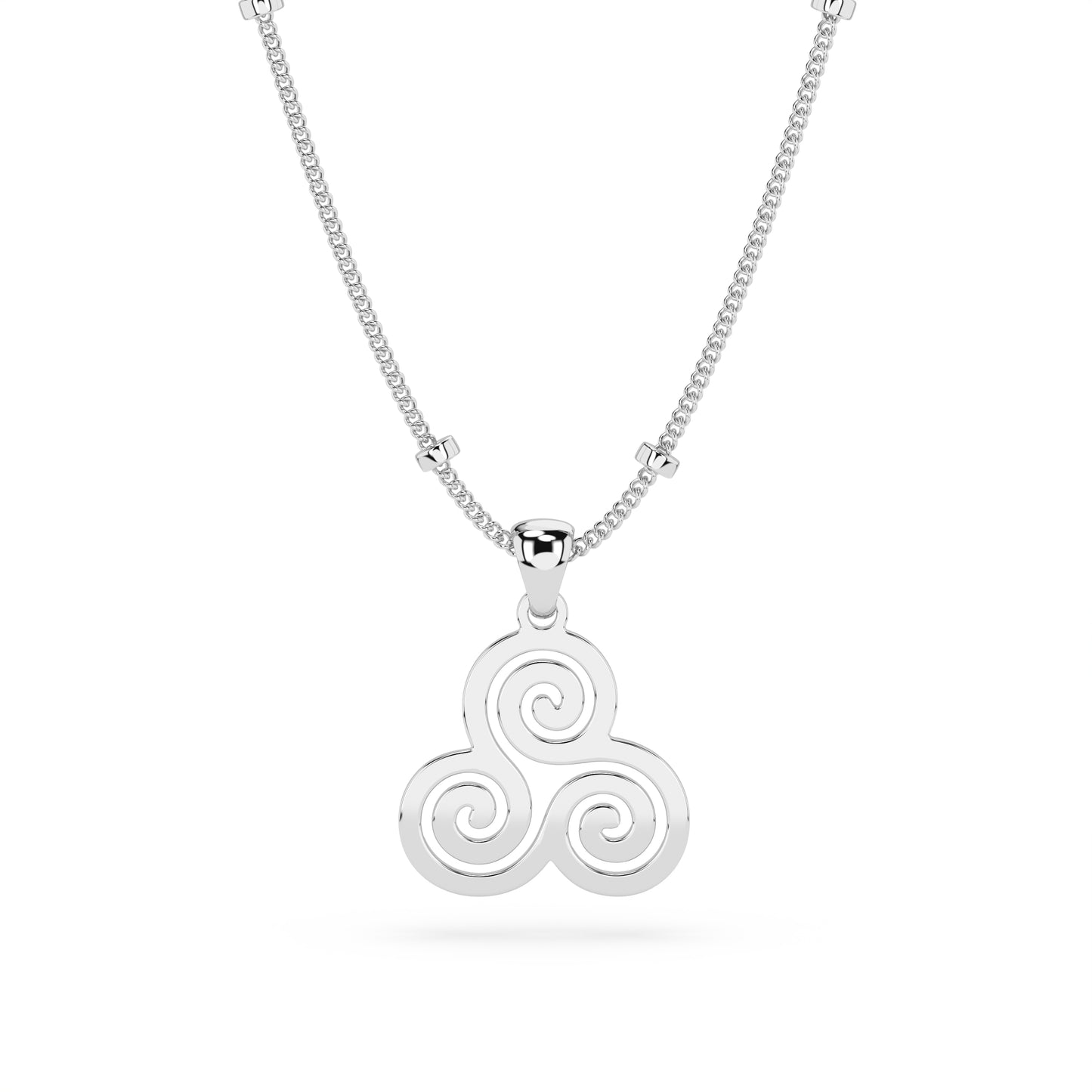 MAXI TRINITY FLOW - Sterling Silver