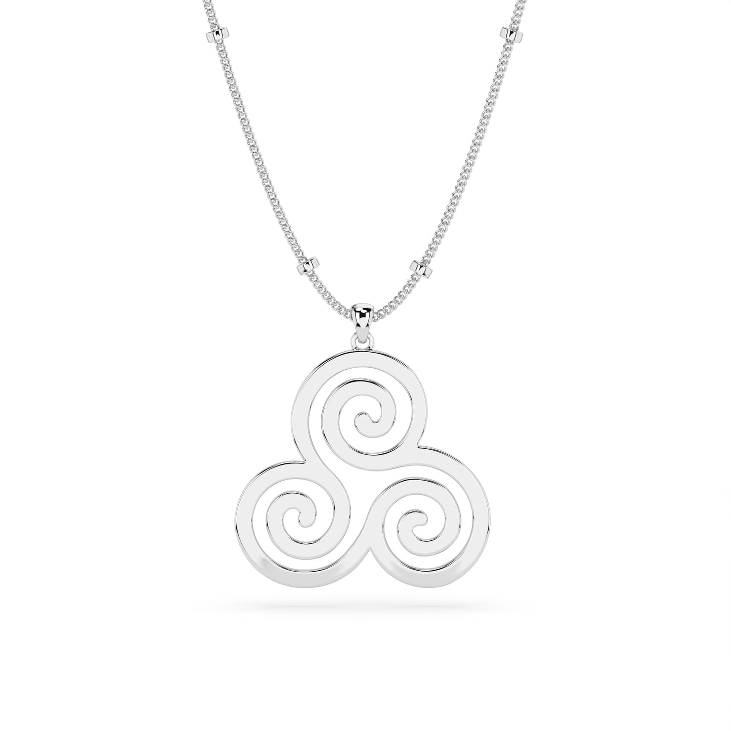 MAXI TRINITY FLOW - Sterling Silver
