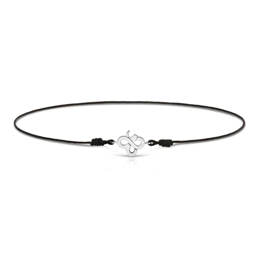 MINI MIRACLE CORD BRACELET - White Gold