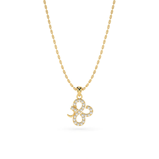 MIRACLE MINI NECKLACE - Pave Diamond