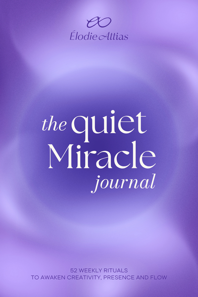The Quiet Miracle Journal - Elodie Attias Paris