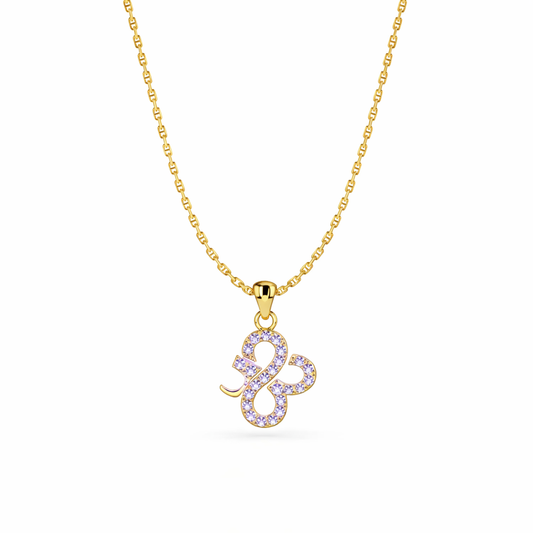 MINI MIRACLE NECKLACE - Amethyst