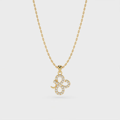 MINI MIRACLE NECKLACE - Pave Diamond